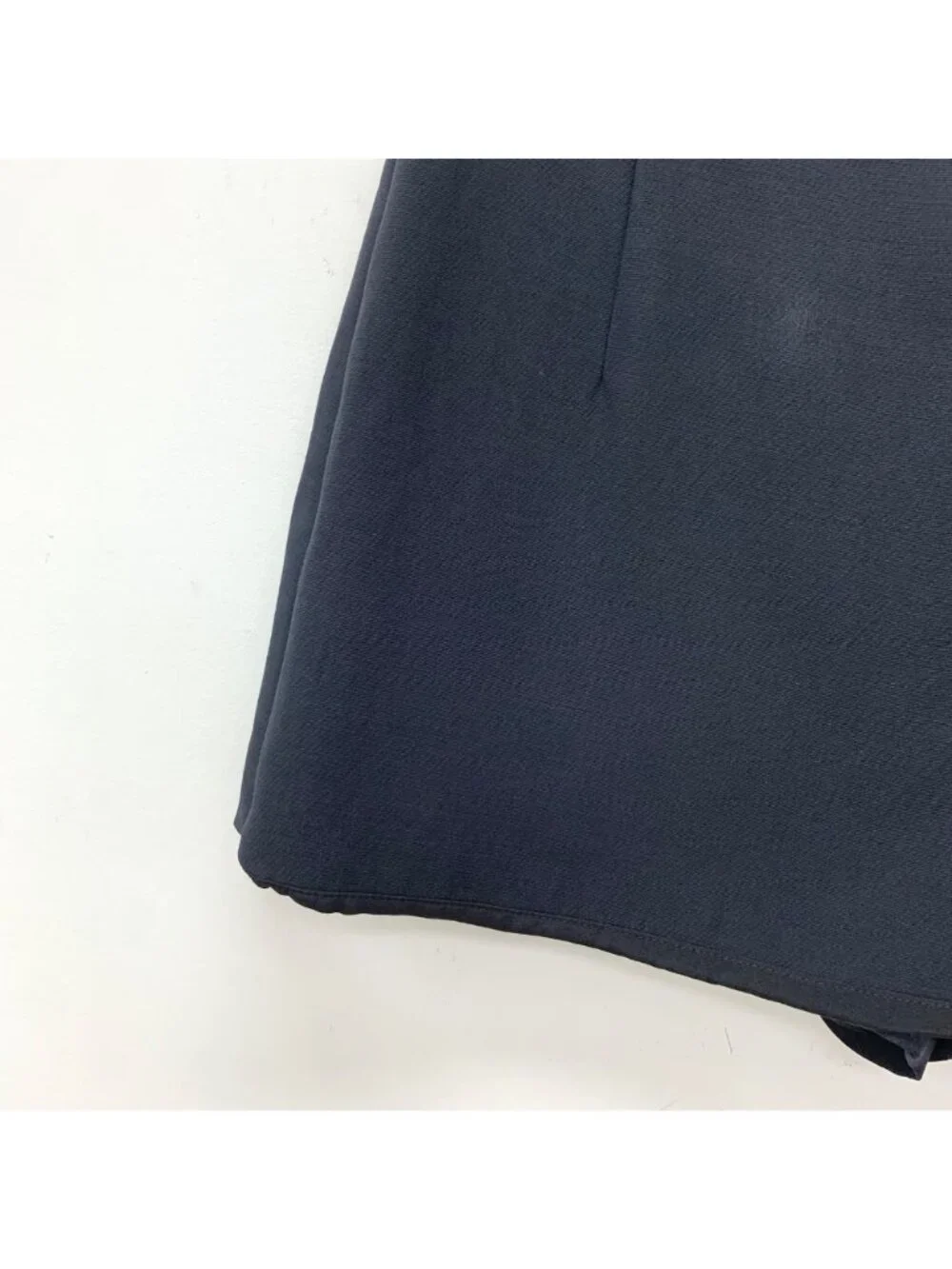 Dior Black Wool Single-Button Casual Shorts